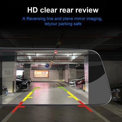 4.3 inch Large Screen Rearview Mirror Tachograph